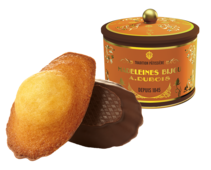 Boîte collector madeleines choconoir